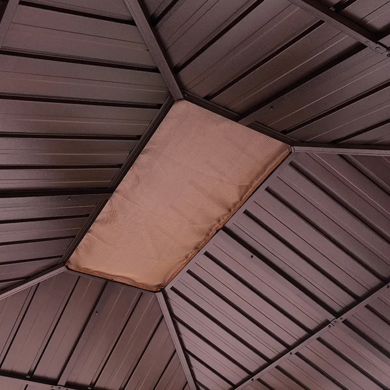 Roman tent courtyard garden, mobile leisure four-corner pavilion, gazebo