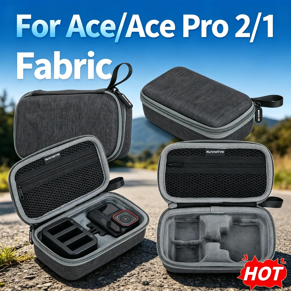 Universal Portable Carrying Case Compatible with Ace Ace Pro 2 and 1 Lightweight Fabric Design Easy to Carry Black