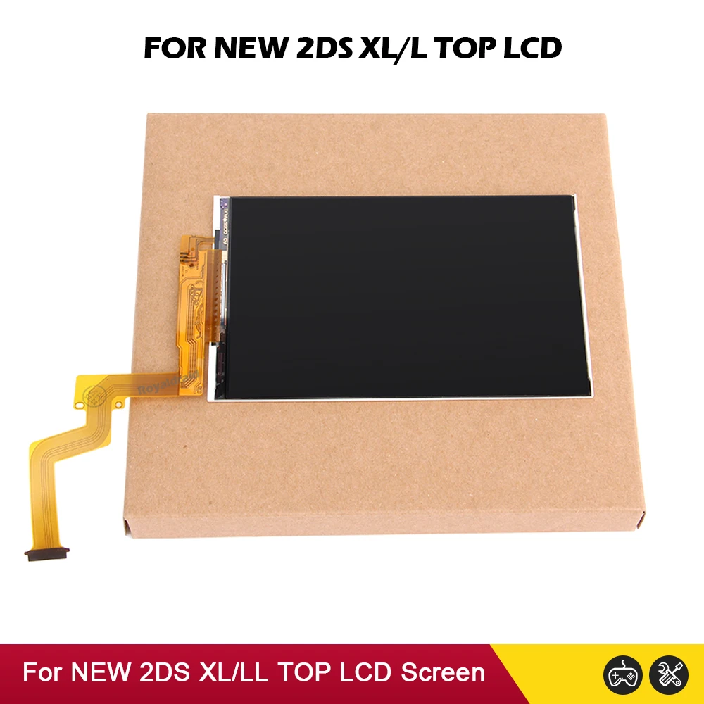 Original NEW Replacement Top Upper LCD Screen for Nintend New 2DS XL for NEW 2DS XL / LL LCD Screen Repair Parts Display Panel