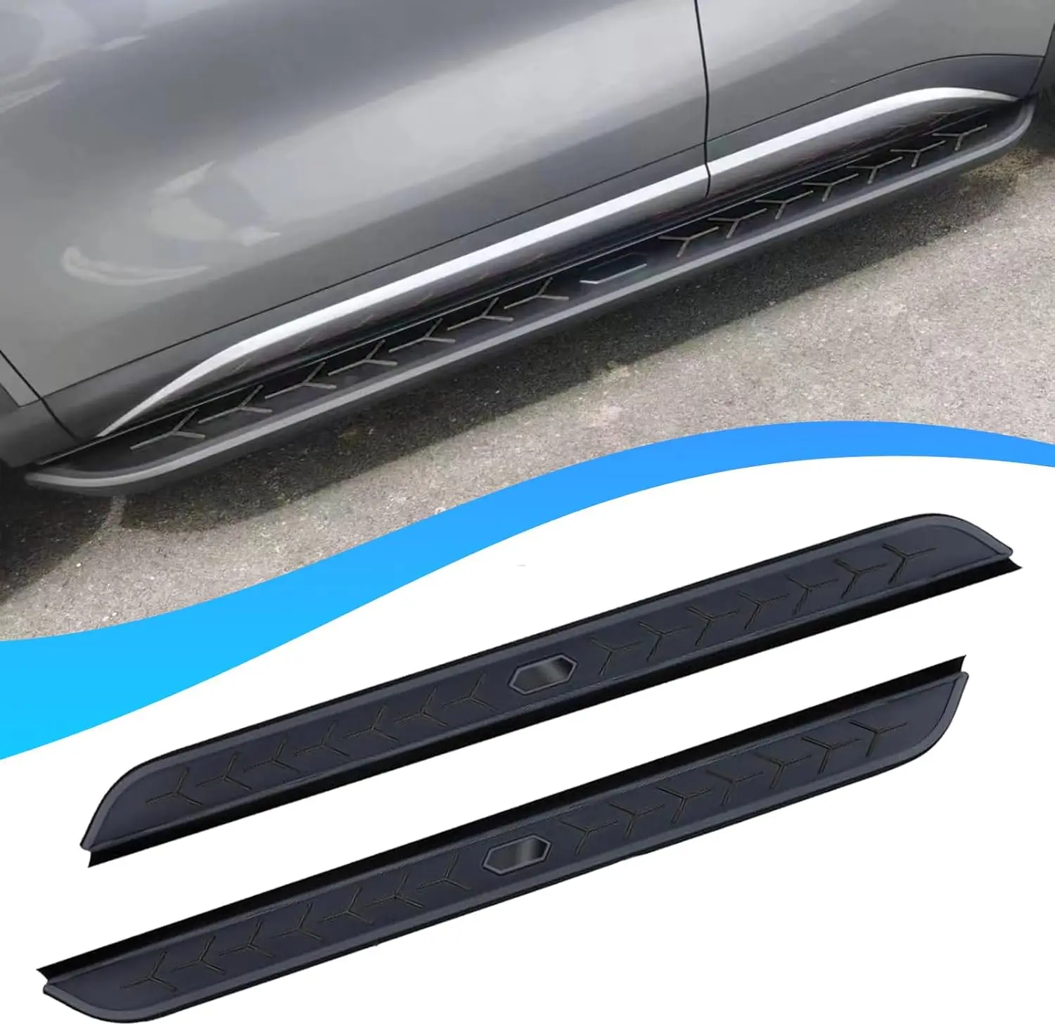 

2 шт. подножка подходит для GMC Terrain 2025 боковая ступенька Nerf Bar (с кронштейнами и монтажными направляющими) No 2