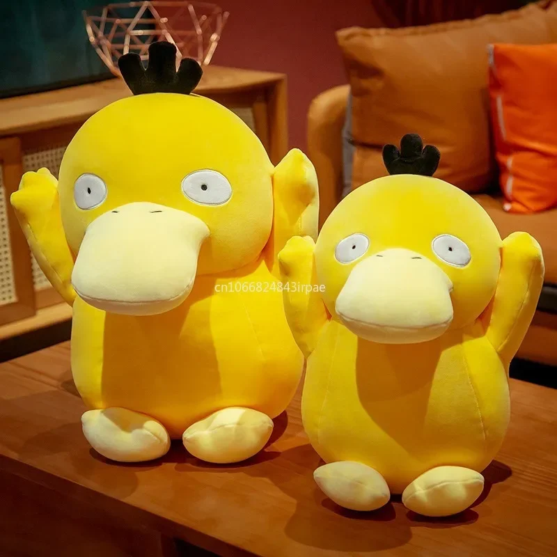 45cm Pokemon Doll sdraiato Psyduck Peluche bambola grande cuscino Kawaii regalo di compleanno per bambini Pokemon Peluche