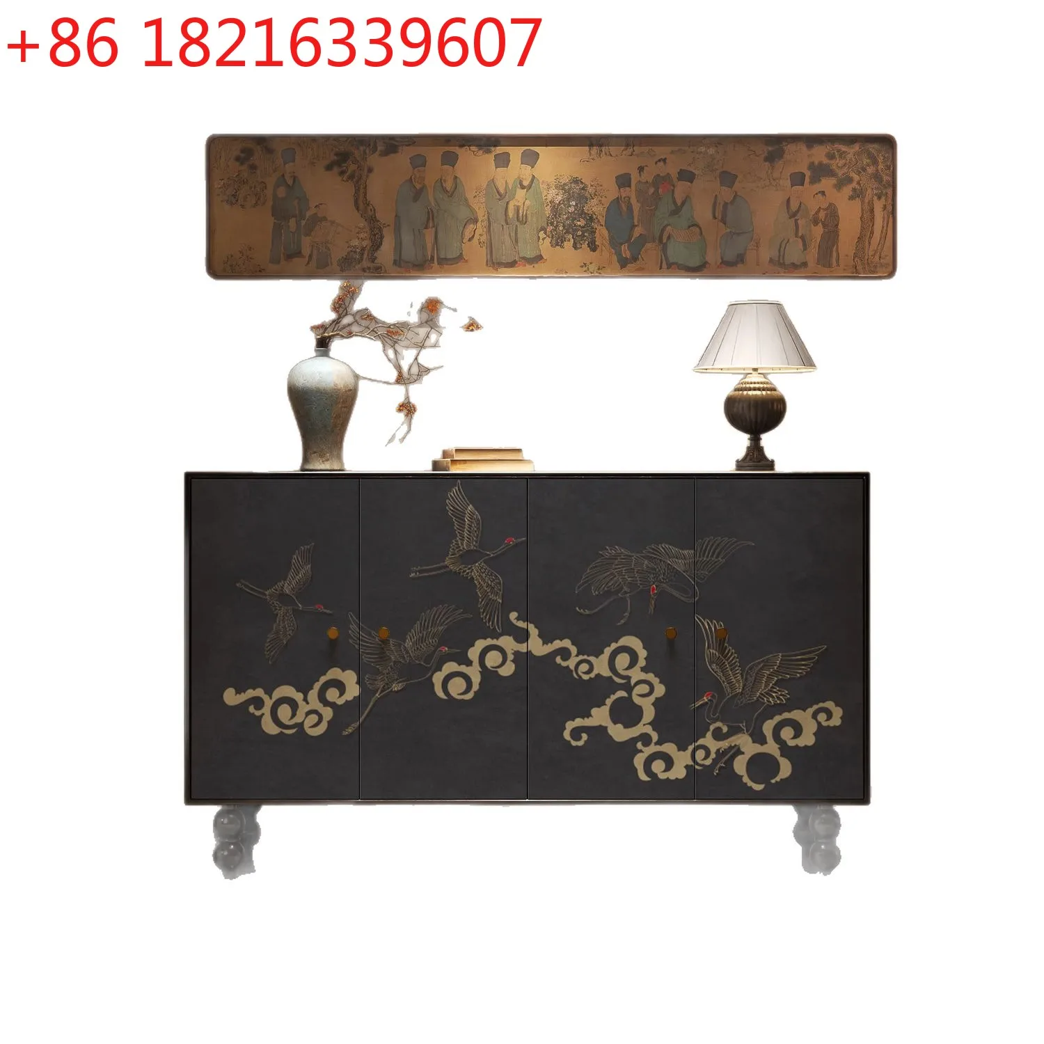 YAO retro chest entry corridor art bedroom storage high-end decoration Chinese style