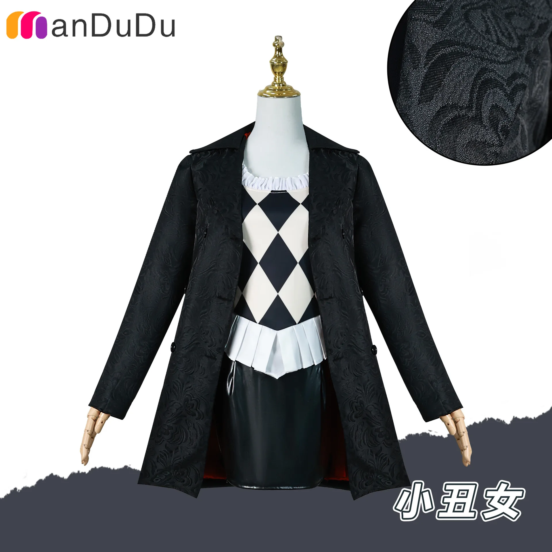 Joker 2 Joker Cosplay Costume Role Play Comic Con Dress Black Suit Hallowmas Party Wigs Animation Prop