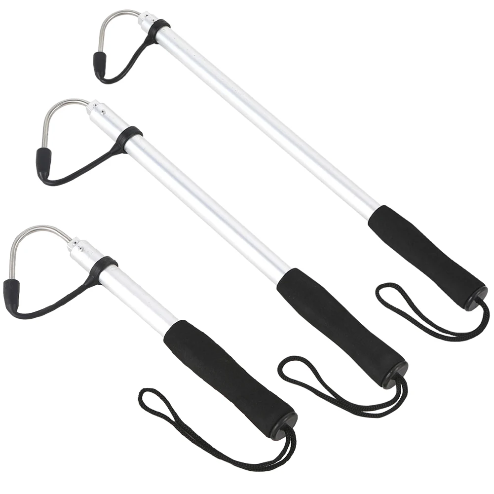

Ice Fishing Hook with Barbs Sea Fishing Hooks Metal Fishing Gaff Fork Hook for Outdoor Sea Boat Ice Fishing