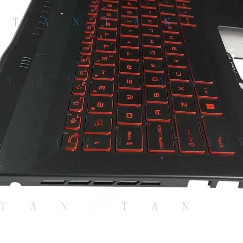 ใหม่BacklitRussian/US/SpanishKeyboardForMSIPulseGL66GF66MS-1581MS- 158211   SC11UE11UD12UGWithPalmrestUpperCover T-T