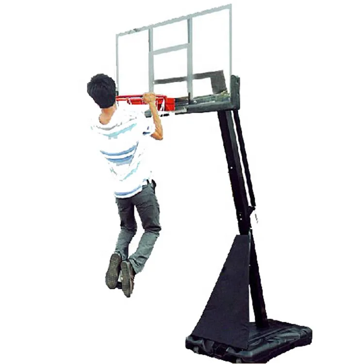 Melhor preço Suporte de basquete portátil ajustável interno profissional por atacado