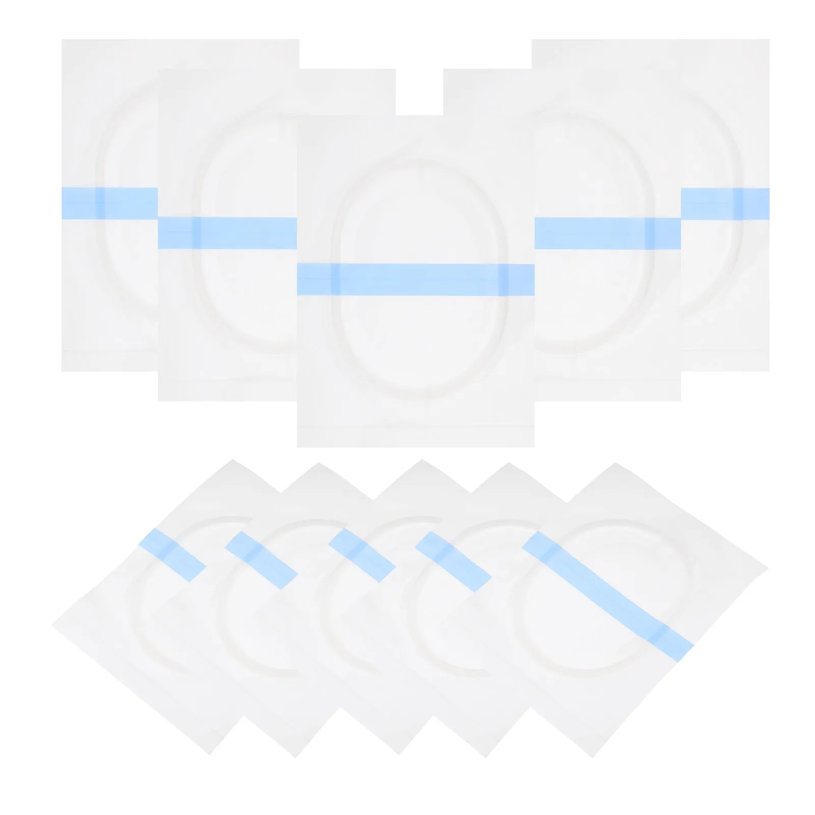 20Pcs Breathable Plaster Sticker Patches Strong Adhesion No-Lift Corners Sweat-Resistant Ductile Material for Acupoint Therapy
