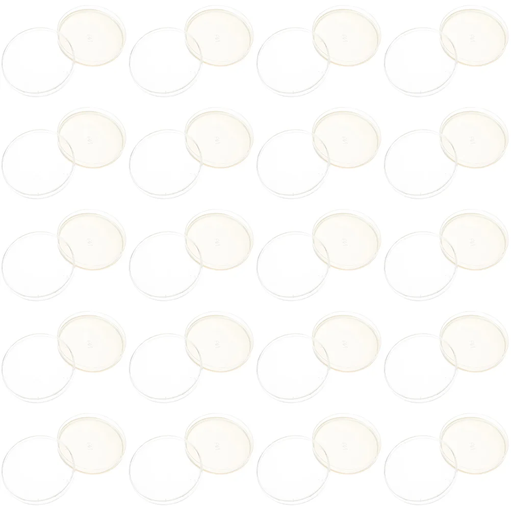 

20 Pcs Nutrient Agar Plate Dish Mold Specimen Dishes Lab Petri Child Plates for Laboratory