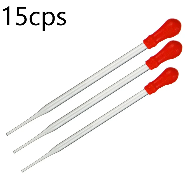 

Стеклянная капельница для эфирного масла премиум-класса — многофункциональная пипетка для переноса духов, ароматерапии, научных лабораторий (3 размера с красным C