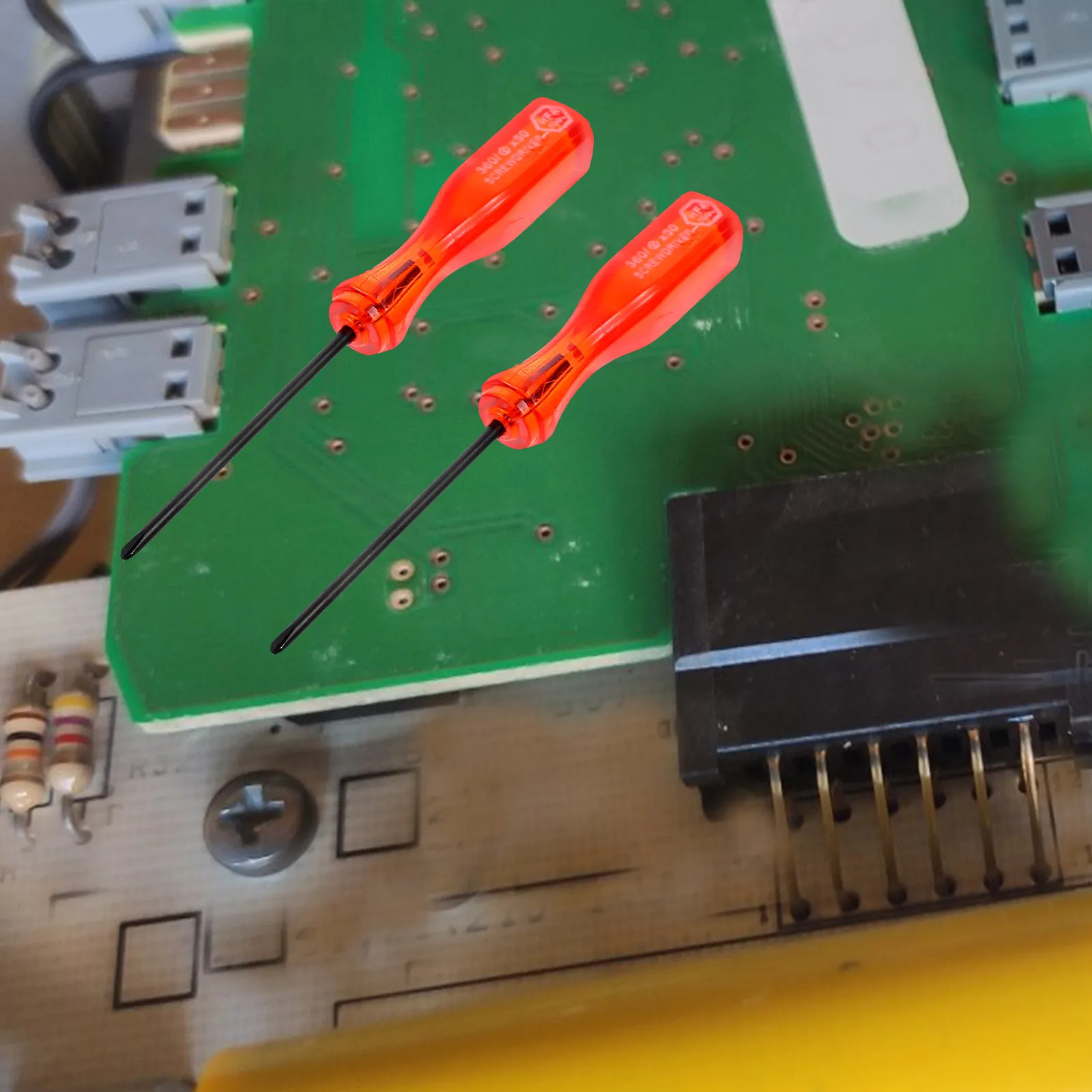 5pcs Game Repair Tools 11cm Durable Triangle Y-Tip Screwdriver Plastic Metal Triwing YTip Screwdriver Triangle Hand Tool