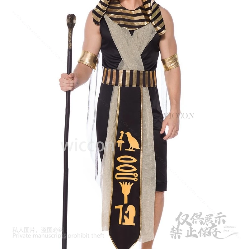 الكبار مصر القديمة النيل فرعون كليوباترا زي الكبار النساء الرجال زوجين زي هالوين كرنفال حفلة يتوهم فستان مثير البدلة