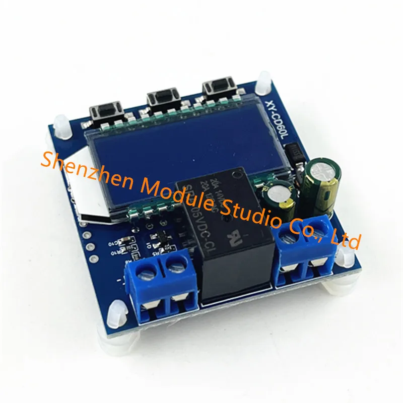 Lithium/Lead-acid Battery Charger Discharge Control Module LCD Display Undervoltage Overcharge Protector Board XY-CD60L DC 6-60V