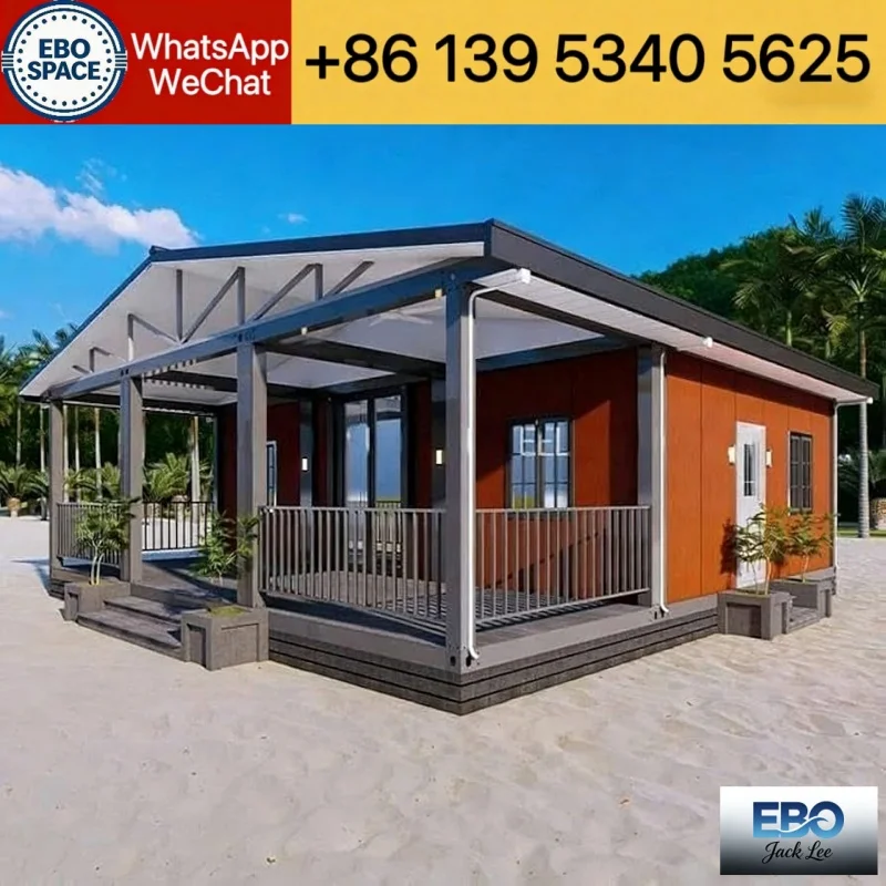 40ft Mobile House Container House Expandable Box Prefab Modular Long Life Holiday Villa Mobile House