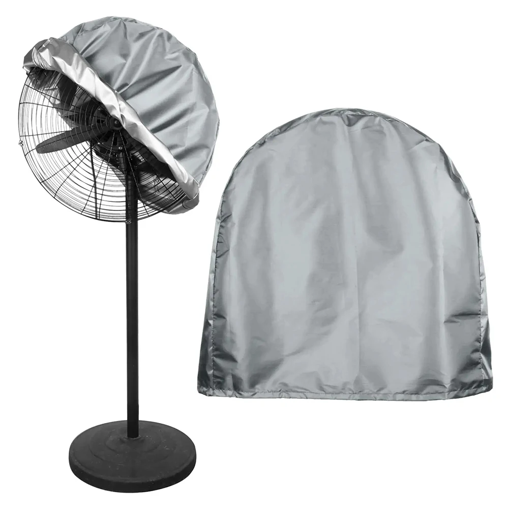 Grey Dust Protection Cover Waterproof Fan Cover Accessory Cover Dustproof Sun Protection Cover Long-lasting Protection