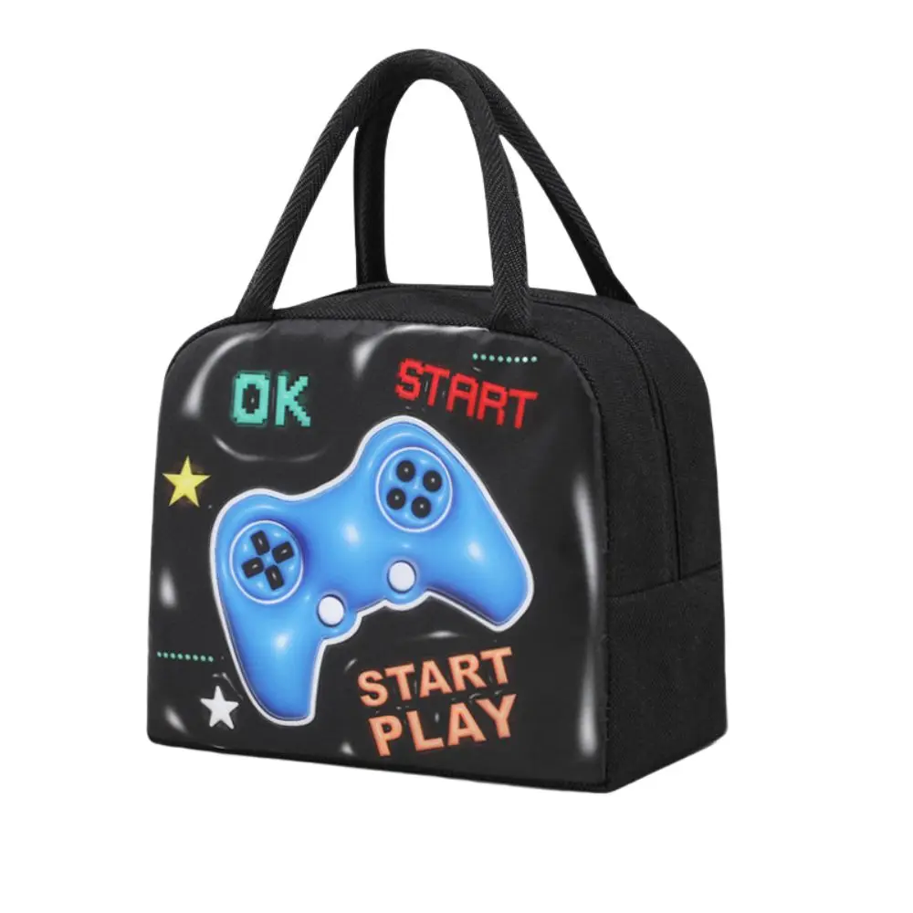 New 3D Children's Lunch Box Bag Cartoon Thickened Thermal Insulation Bag Aluminum Foil Cool Storage Fresh Storage Bag For