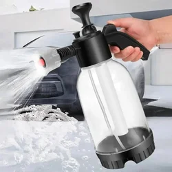 Plastic Disinfection Water Bottle Car Washing Spray Pot Foam 2L Spray Type With Pressure Relief Valve For Household Car Cleaning