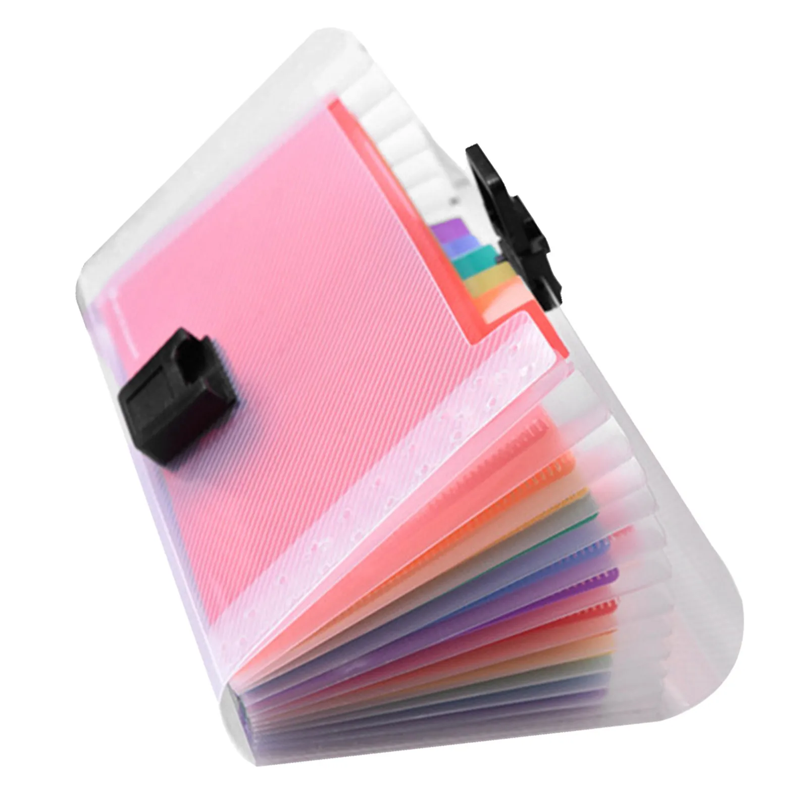 

13 Pockets A6 File File Organizer Bag Organizer Bag Large Capacity Expandable Folder Waterproof Plastic Storage