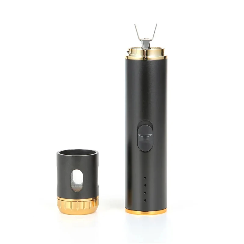 Portable Electric Cigarette Grinder, USB Charging, Aluminum Alloy, Tobacco Crusher, Cigarette Accessories