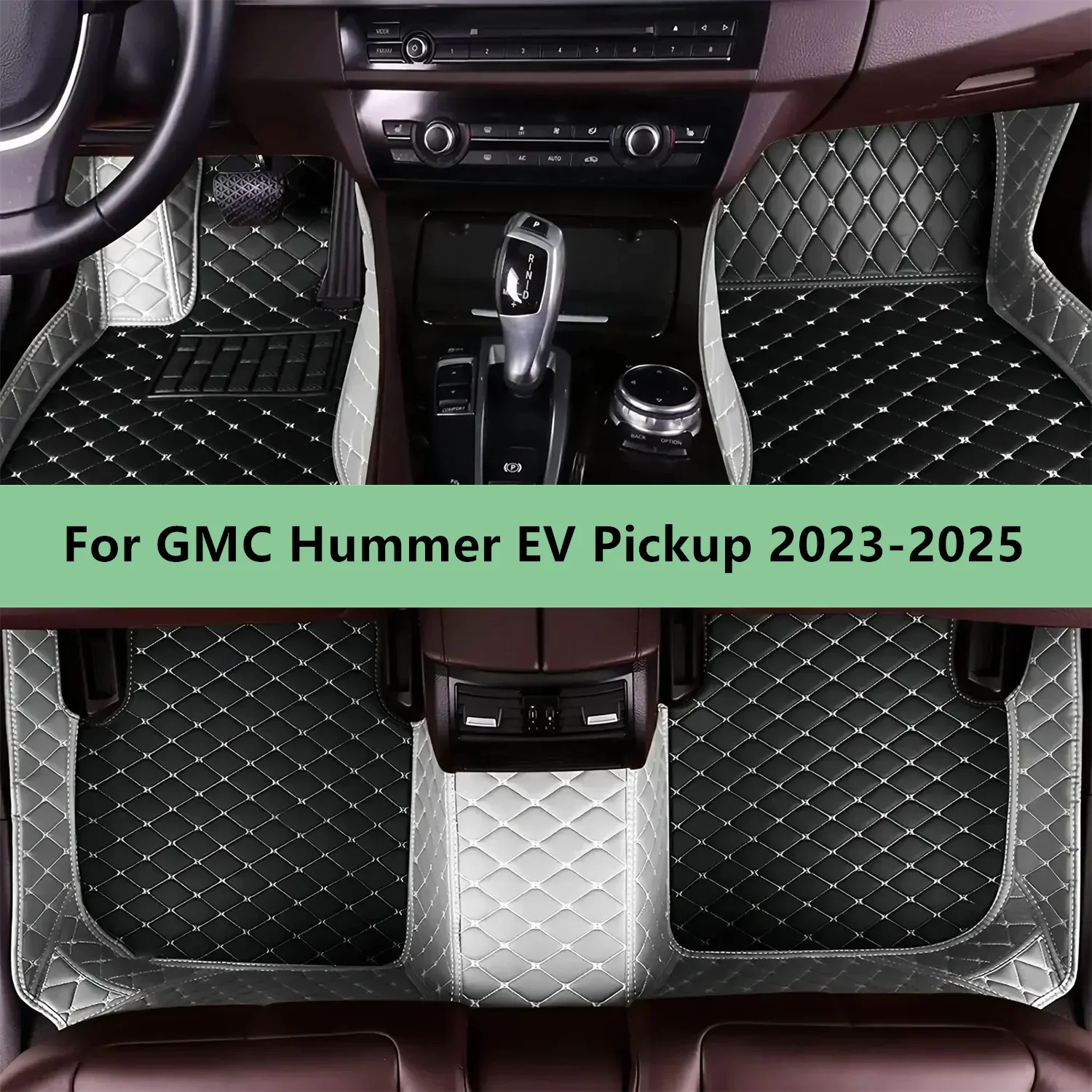 

Custom Car Floor Mats For GMC Hummer EV Pickup 2023-2025 Car Floor Mats For Men Women Car Accessories