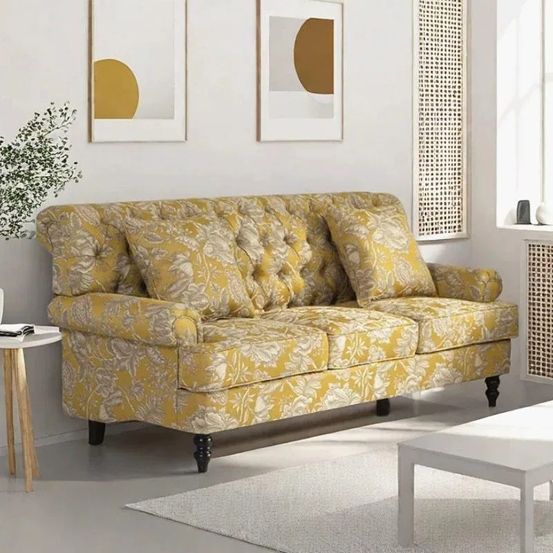 أرائك صالة أرضية غرفة المعيشة إسكندنافية كلاسيكية أنيقة أريكة ناعمة مصممة لعبة Divano Soggiorno ملحقات أثاث المنزل #2