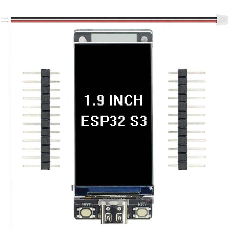 T-Display-S3 ESP32 S3 with 1.9 inch ST7789 LCD Display Development Board WIFI Bluetooth5.0 Wireless Module 170*320 Resolution