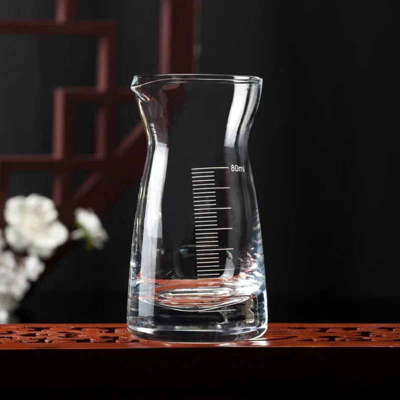 

TOPLIVING 80ml Wine Dispenser 15ml 6pcs Sets Shot Glass Diamond Small High Footed Wine Glass Bar Luxury Baijiu Kettle Exquisite