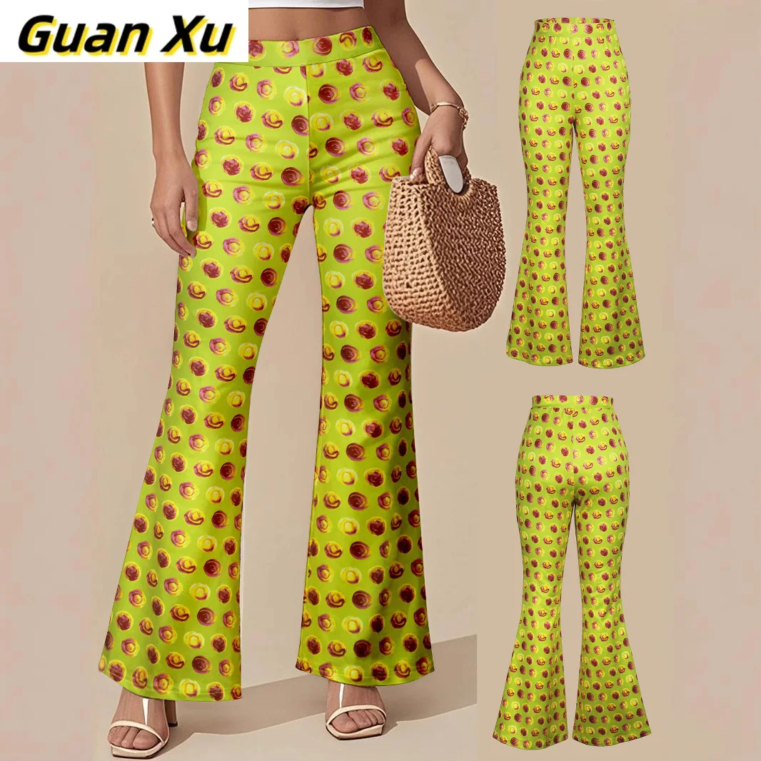 

Women's Fashion Elegant High Waist Long Women's Micro Pants