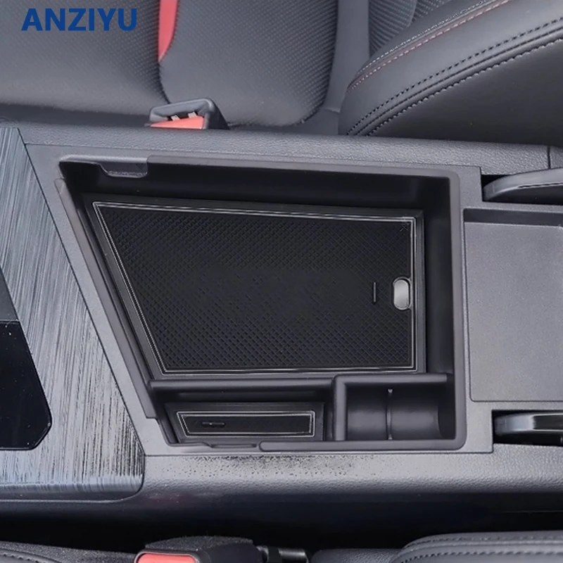 Armrest Storage Box Organizer Tray For Geely Tugella FY11 2021 2022 2023 Car Styling Center Console Storage Box Auto Accessories