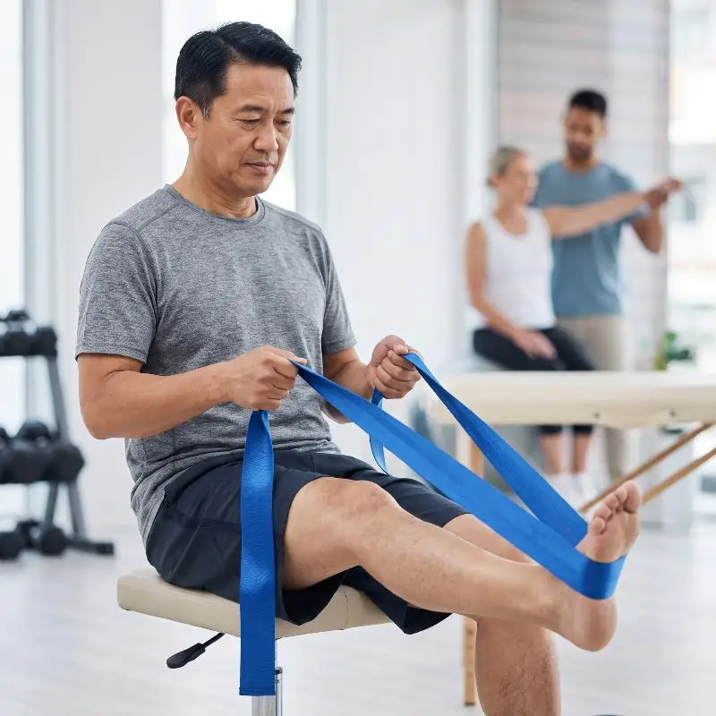 1 Stück dynamischer Gelenk-Mobilisierungsriemen für Massage, manuelle Therapie und orthopädische Rehabilitation. – Detail 7