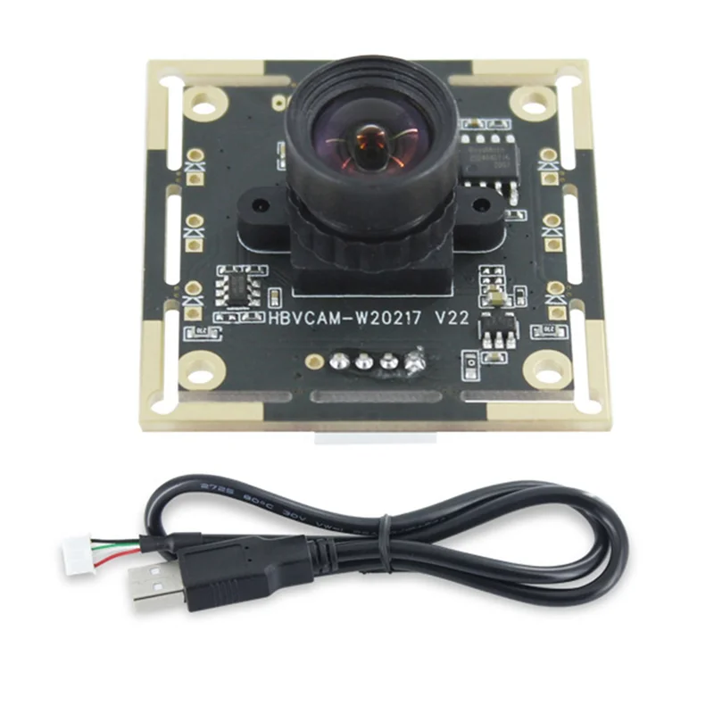 Y23A-720P Camera Module 100°No Distortion OV9732 Module 1MP Parts Accessories For Raspberry Pi Android Linux Windows UVC MAC OS