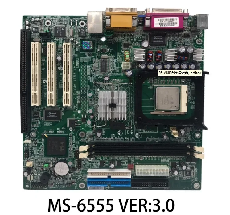 For MSI MS-6555,MS-6571,MS-6714 dedicated motherboards for HL wire cutting card of NC machine with ISA slot.