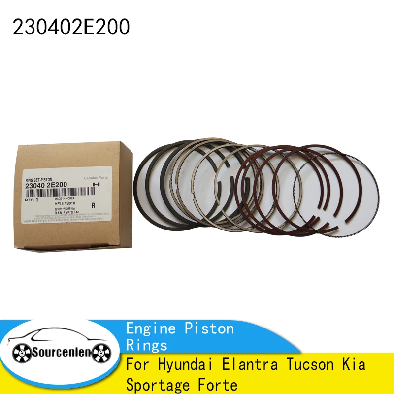 230402E200 Engine Piston Rings for Hyundai Elantra Tucson Kia Sportage Forte 23040-2E200