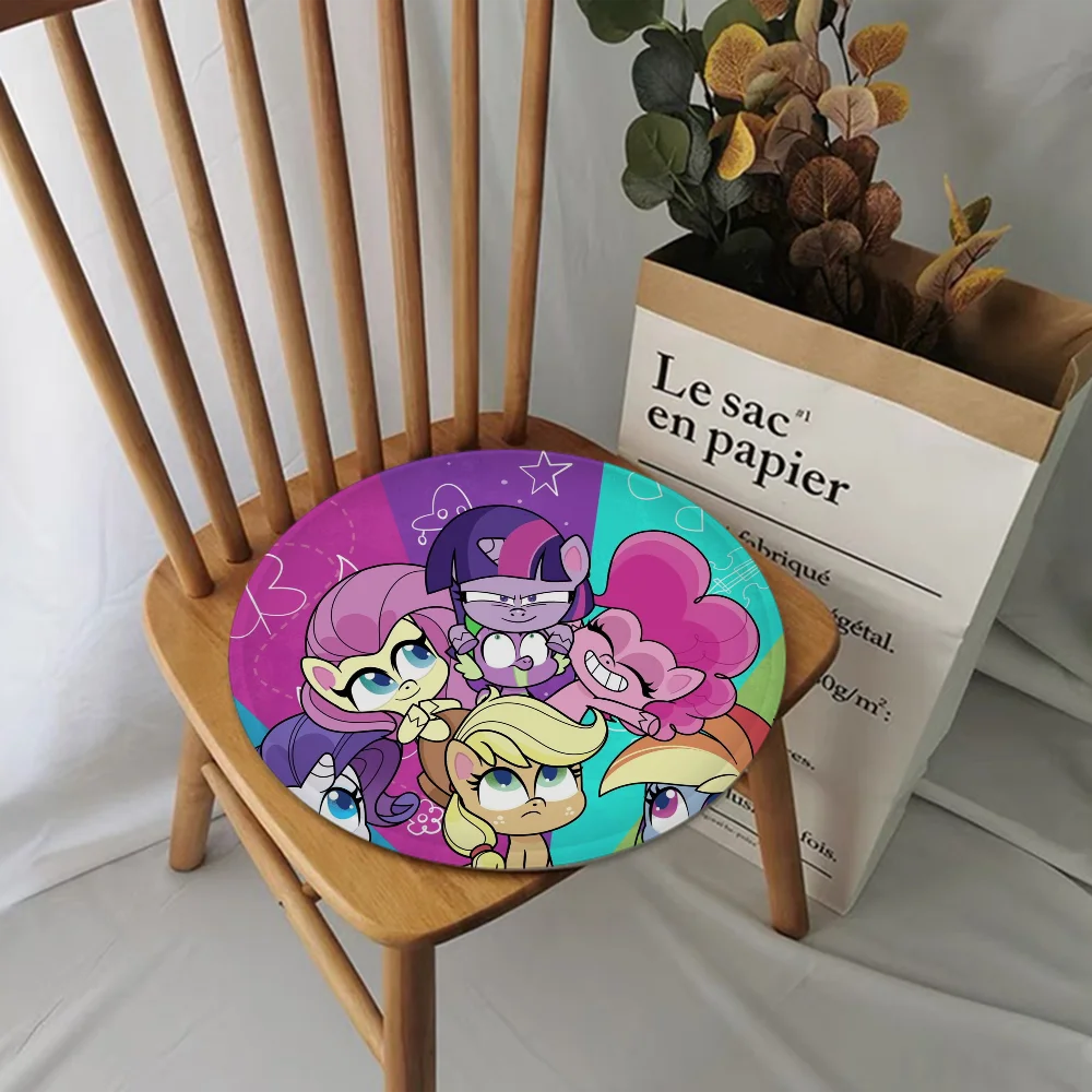 Cartoon My L-Little P-Ponys Modern Minimalist Style Plush Cushion Home Back Cushion Soft Comfortable 50x50cm Chair Mat Pad