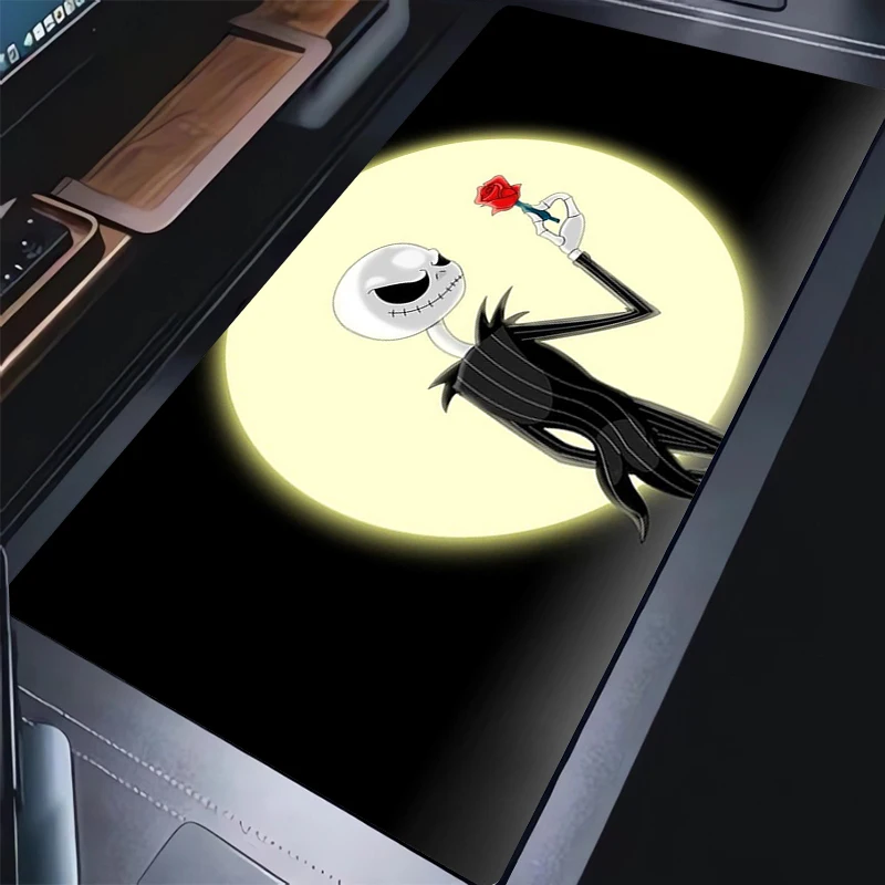 

Anime Mousepad Gamer Gaming Mouse Pad Jack S-skellington Desk Mat Terror Skull Playmat Computer and Office Cabinet Keyboard Pad