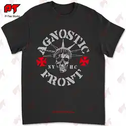 Agnostic Front T Shirt Small Hardcore Nyhc Punk Stigma Cro Mags Madball Warzone ZUBJ