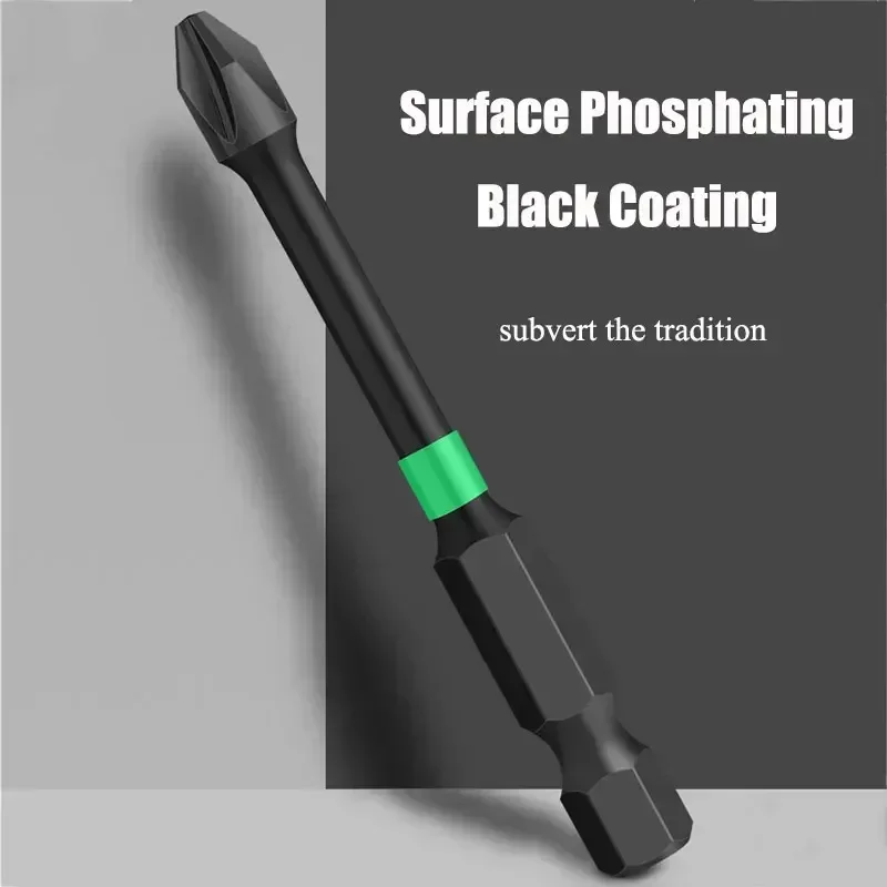PH2 10 Uds puntas Phillips juego de destornilladores de precisión con vástago hexagonal para taladro herramientas de trabajo profesionales de un