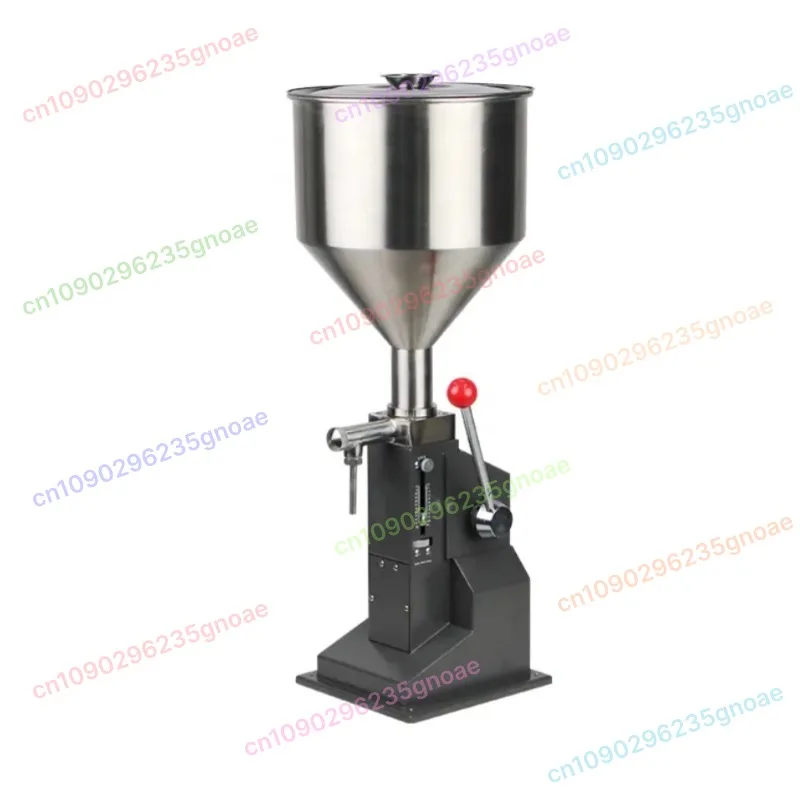 

A03 Manual Liquid Filling Machine Small Piston Filler for Cosmetic Lotion Cream Bottle with Scale