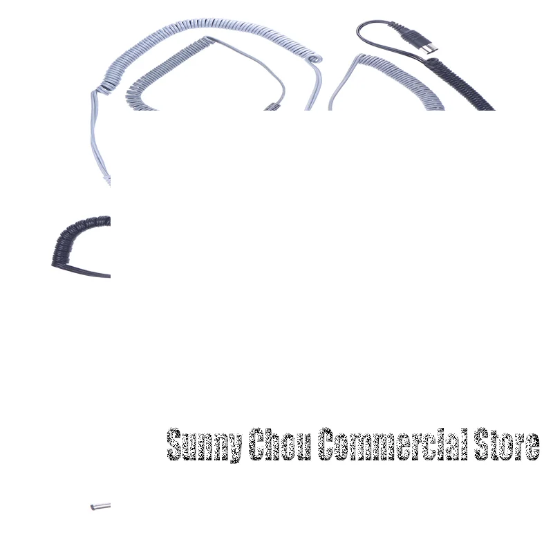 Kabel zasilający do pilarki, sprężynowy przewód elektryczny do mocnego pilnika Strong H6 W-168 202B, akcesoria do maszynki do manicure.