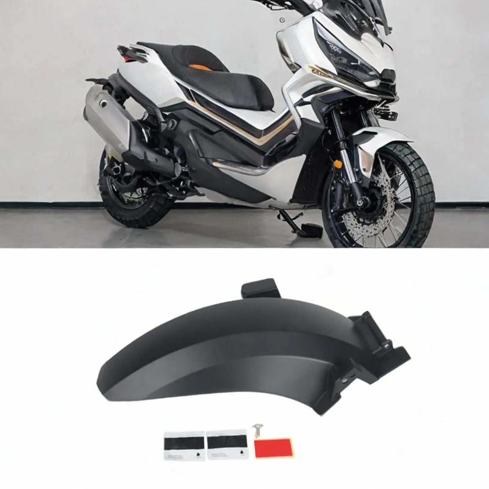 

Rear Wheel Mudguard for Zontes 368G Splashproof Pre-drilled Rear Fender