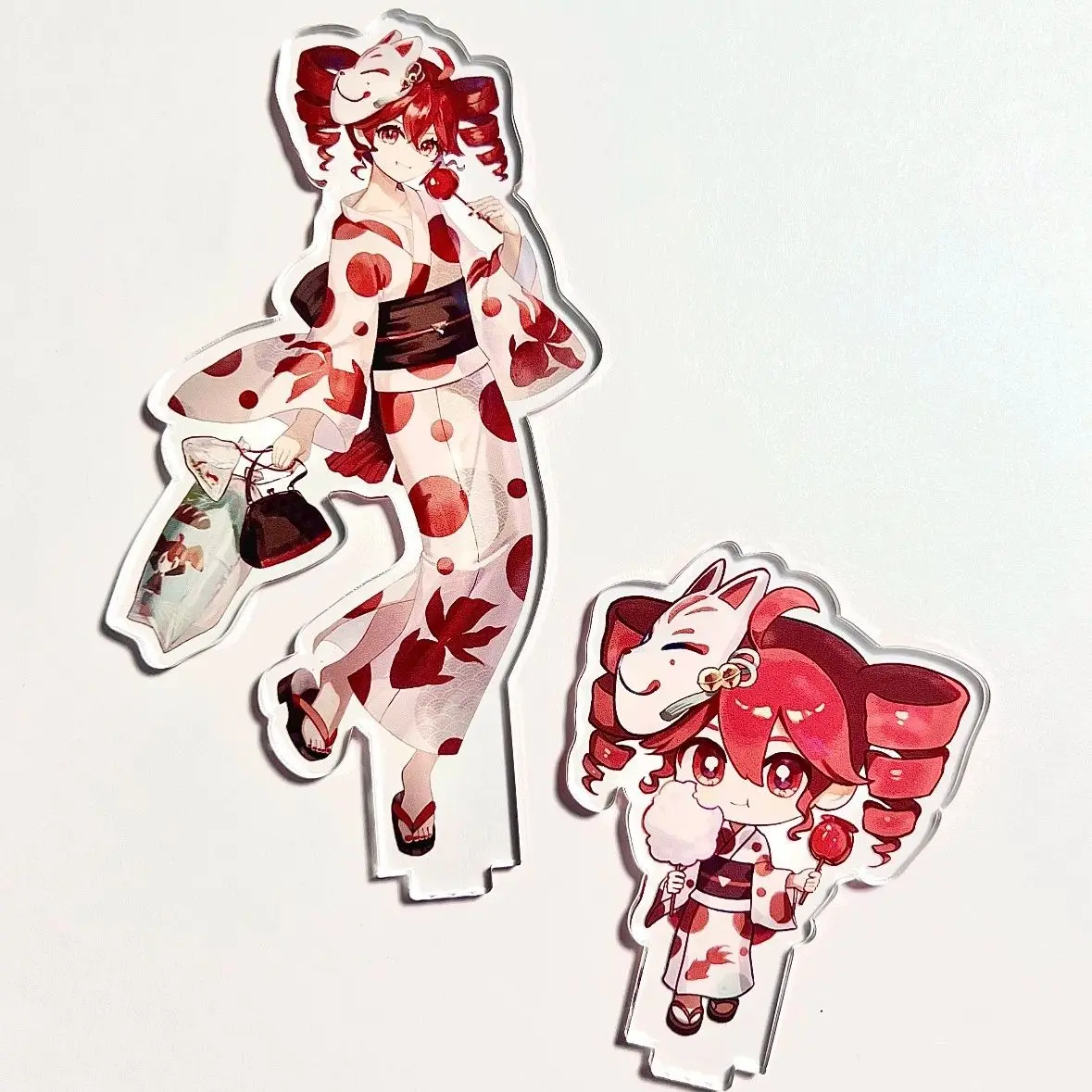 

Kasane Teto Anime Figures Stand Model Plate Acrylic Plate Desk Decor Standing Kids Friends Gift for Fans Collection Ornament