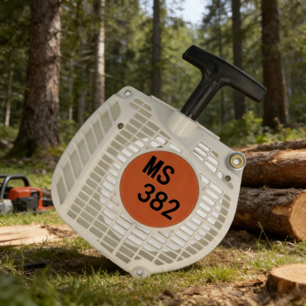 

Стартер в сборе для бензопилы MS382, ручной стартер-запускатель, аксессуары для цепных пил