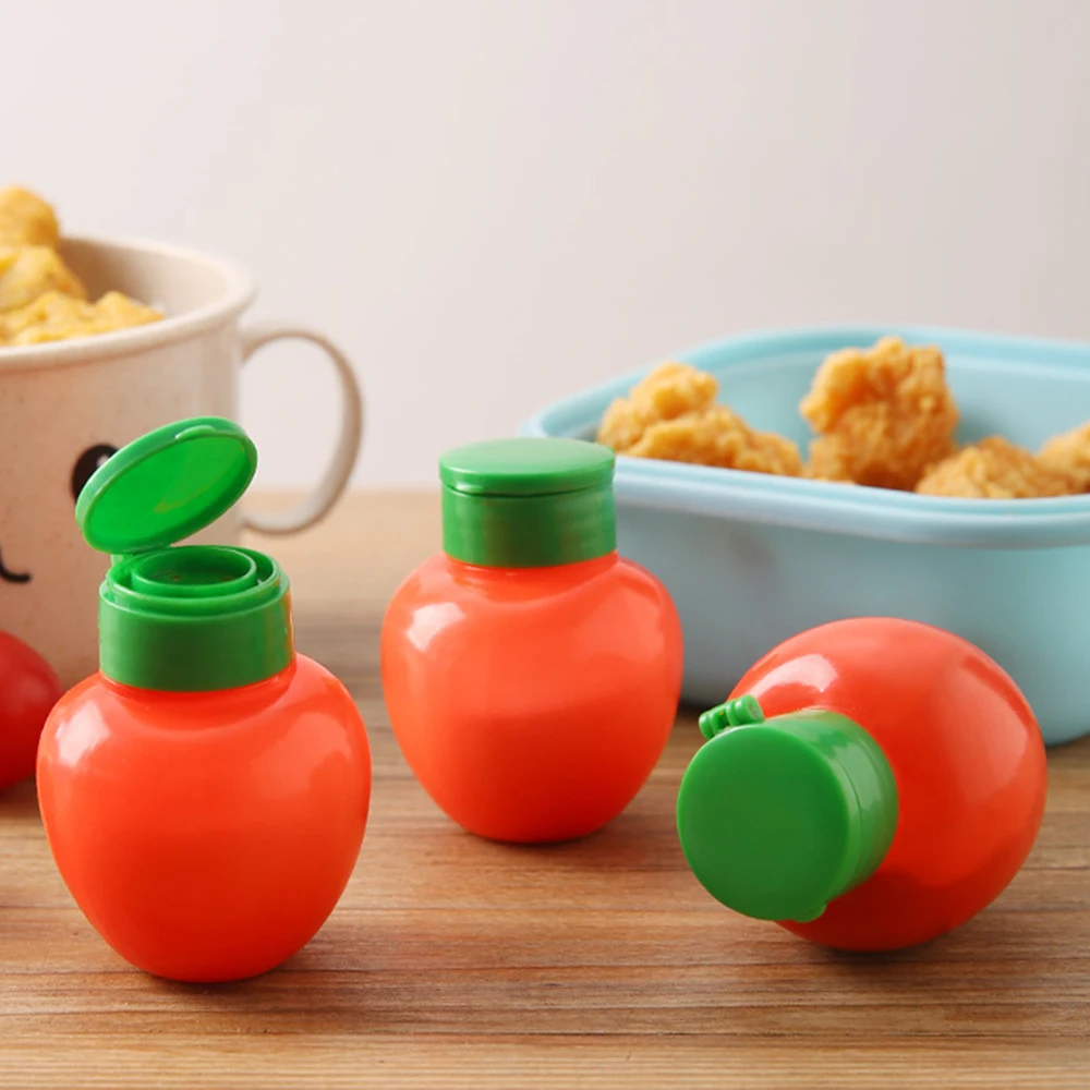 Carrot Shape Mini Plastic Spice Jar Seasoning Jars Organizer Storage Bottles Reusable Kitchen Salt Pepper Powder Jar Gadgets