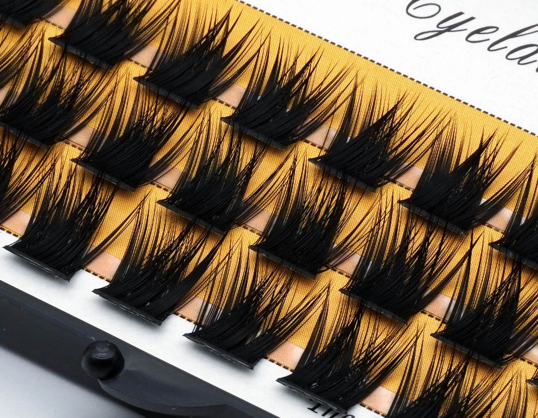 40D Mink Eyelashes 1 Box/36 Bundles Natural Eyelash extension 3D Russia Individual Eyelash Cluster Makeup Tools Lashes Cilia