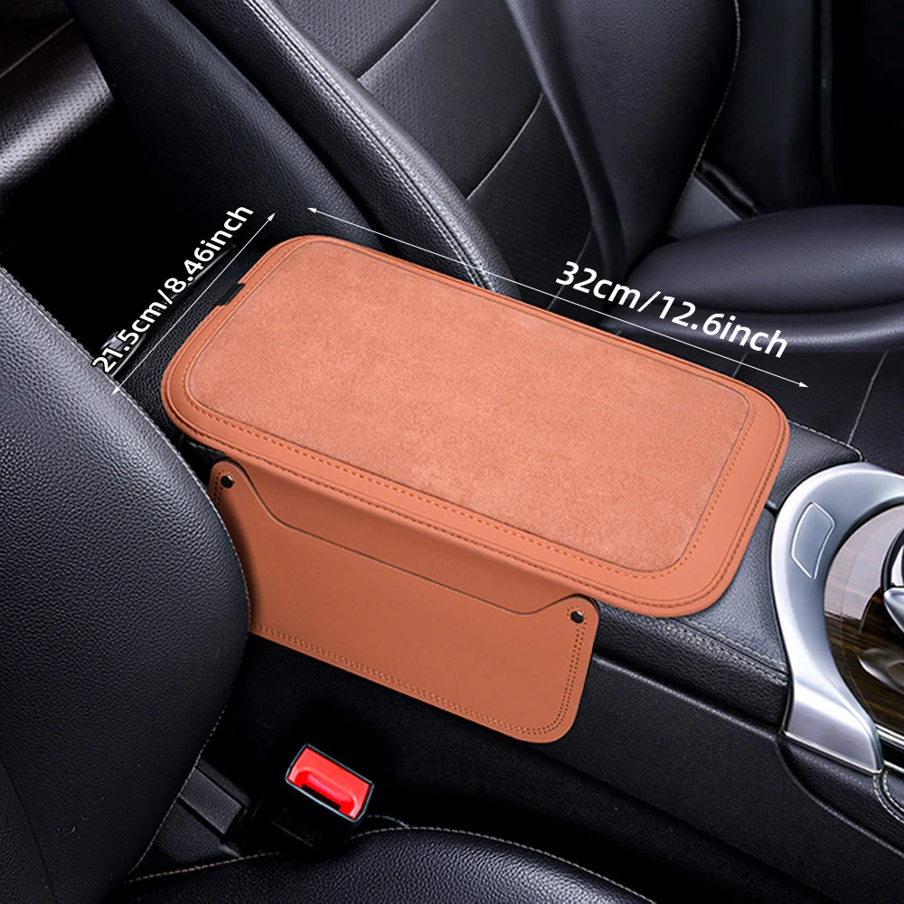 Car Armrest Mat Universal Interior Auto Armrests Box Mats Storage and organization Armrest Protector for comfortable protection