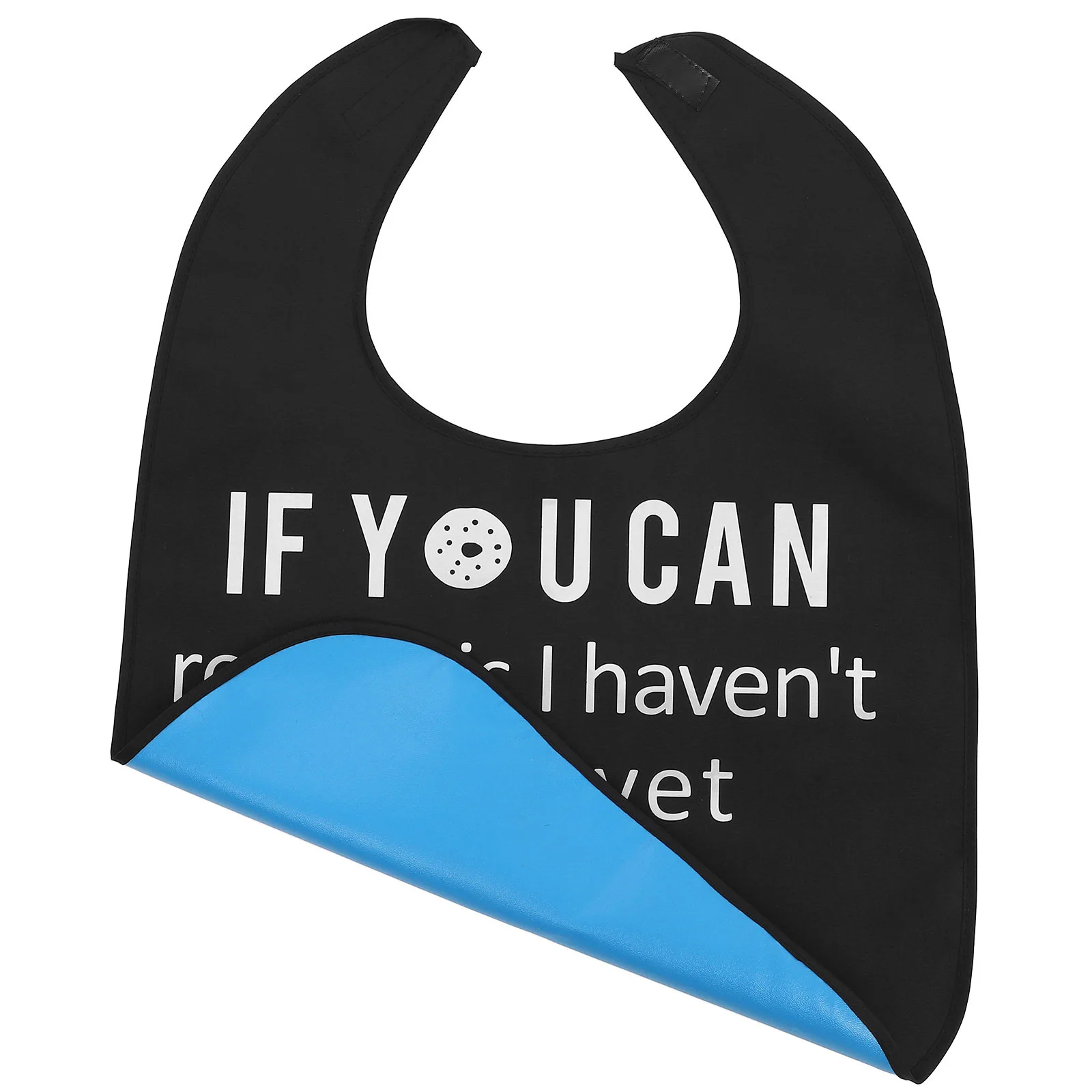 

Waterproof Bib Reusable Adult Eating Protector Foldable Clothing Guard For Elderly Washable Dinner Accessory Household