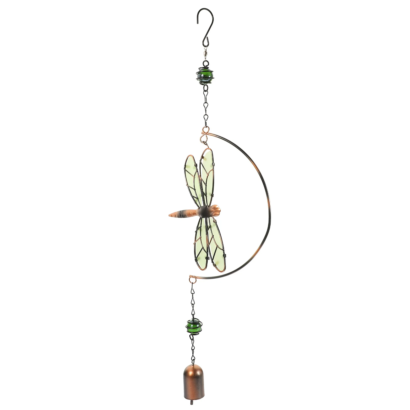 

Luminous Wrought Iron Dragonfly Hanging Wind Bell Premium Outdoor Indoor Wind Chimes Garden Balcony Patio Decoration Gift