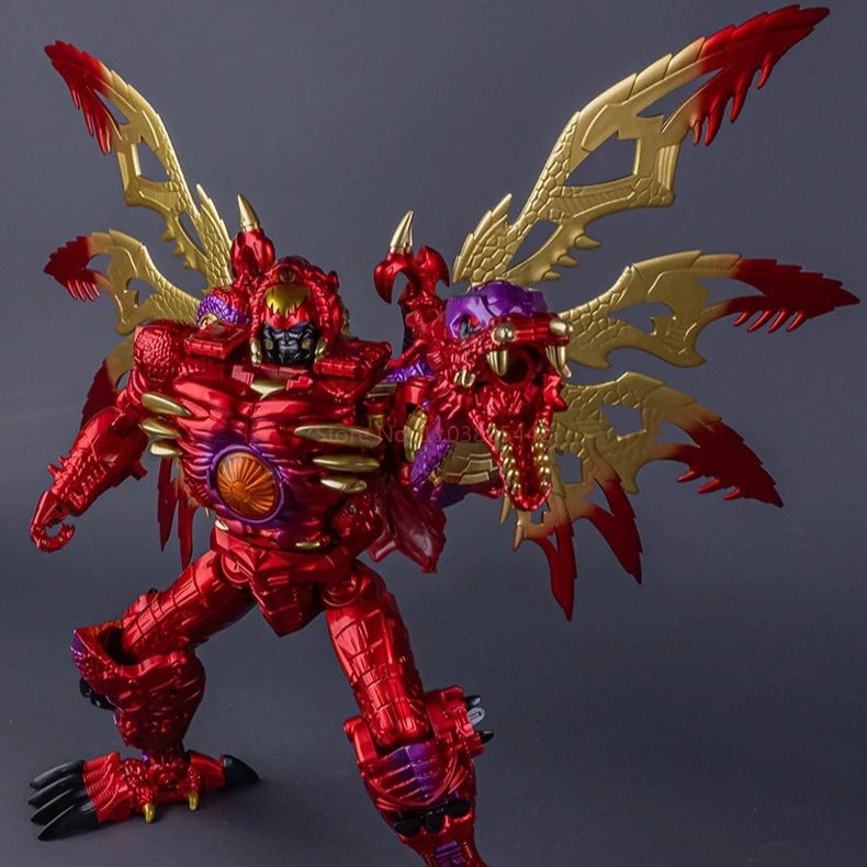 Transformation Toy Robot Can Luminous Mecha Model Beast Machines Transformers Red Dragons Figure Collect Ornaments Toys Gifts