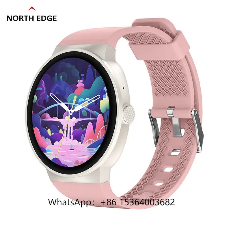 

TJXL-NORTH EDGE NL78 Men's Smartwatch and Women Smartwatch Fitness Activity Tracker Android IOS Smart Watch