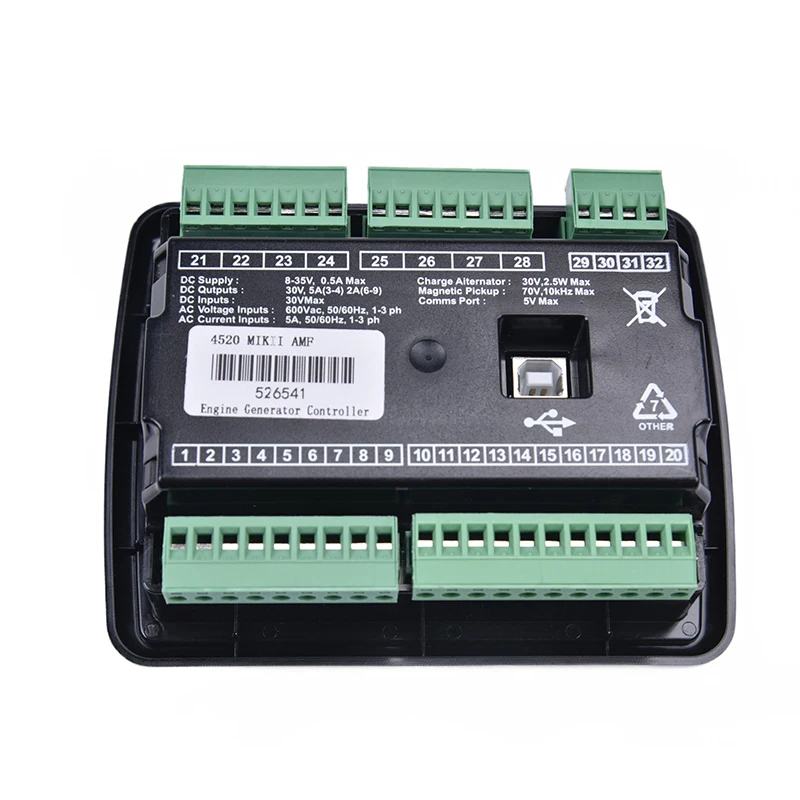 

DSE4520 MKII Original Deep Sea Generator Controller Auto Mains Failure Control Module Genset Parts DSE 4520 MKII