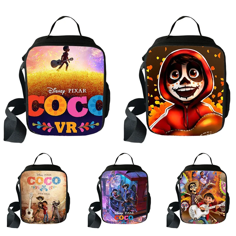 

Hot Coco Lunch Bags For Student Worker Portable Food Handbag Family Travel Picnic Breakfast Box Child Insulated Food Bag